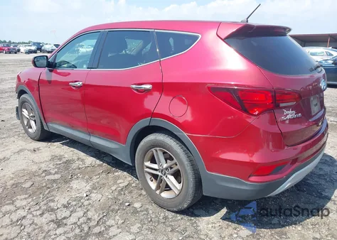 2018 Hyundai Santa Fe Sport 2.4L from USA, damaged, VIN 5XYZTDLBXJG542429